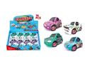 16PCS 合金回力轿车(2款4色）